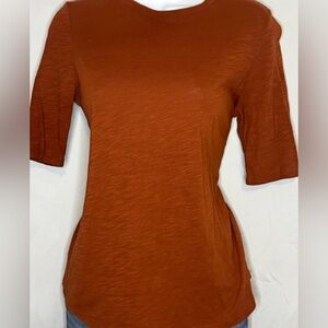 Liverpool Women's Burnt Orange mid Sleeve t-shirt
